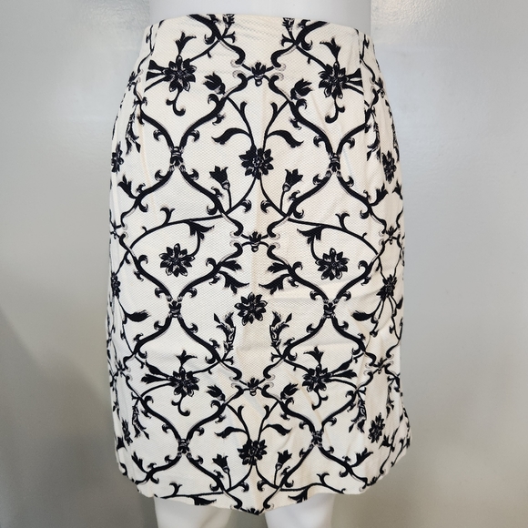 Jupe Talbots Petites Tailles 6, Lin Anthracite, Taille Taille 28 Pouces, Longueur 34 Pouces